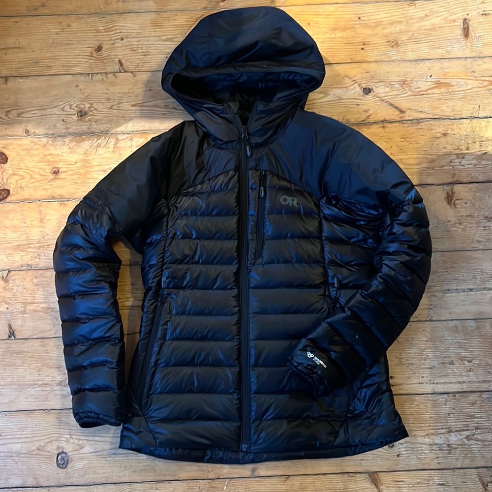 Outdoor Research Helium Down Hoody Jacket Small